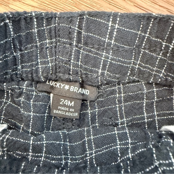 Lucky Brand Black Checkered Shorts - Picture 3 of 4